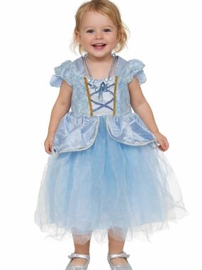 Toddler Princess Cinderella Costume Dress - Light Blue, ✨️new✨️